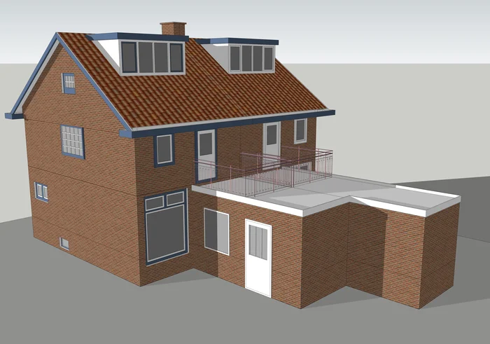 Uitbouw vergunning Baarn